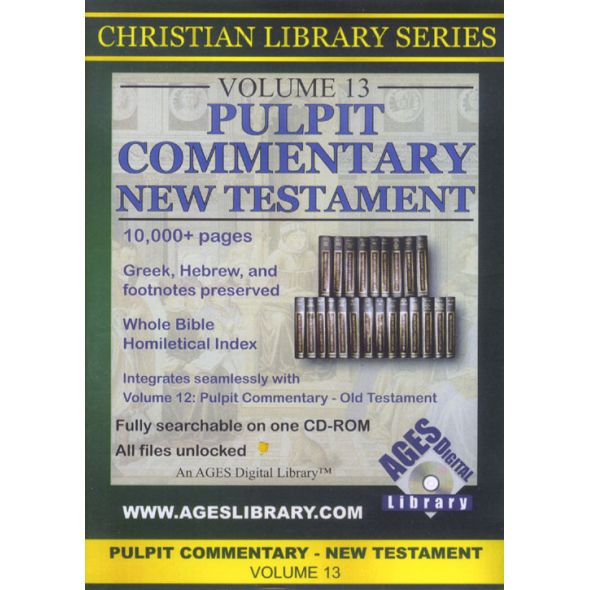 The Pulpit Commentary on CD New Testament